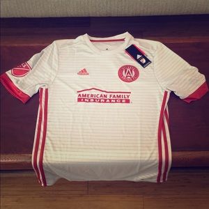Atlanta United FC Adidas youth XL away jersey gray